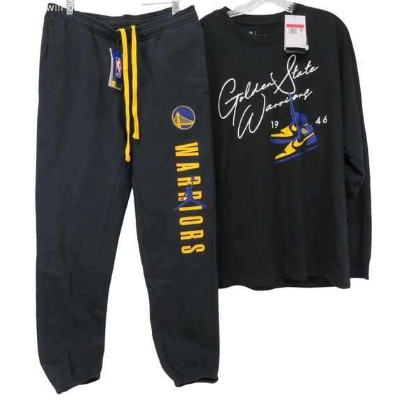 Nike Other - Nike Jordan Golden State Warriors Sweatsuit Set – Men's Large